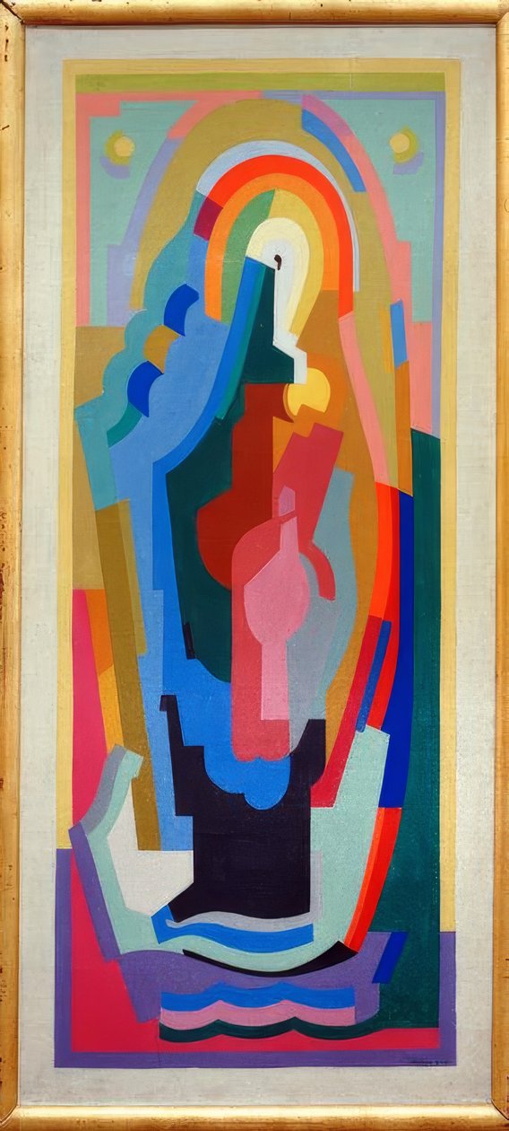 Pyhä Neitsyt Halossa tekijältä Albert Gleizes
