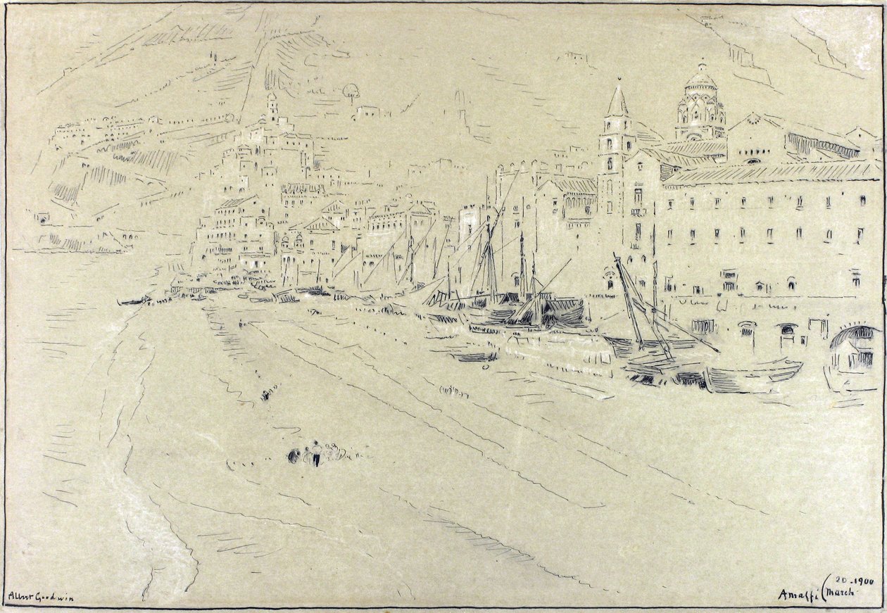 Amalfi tekijältä Albert Goodwin