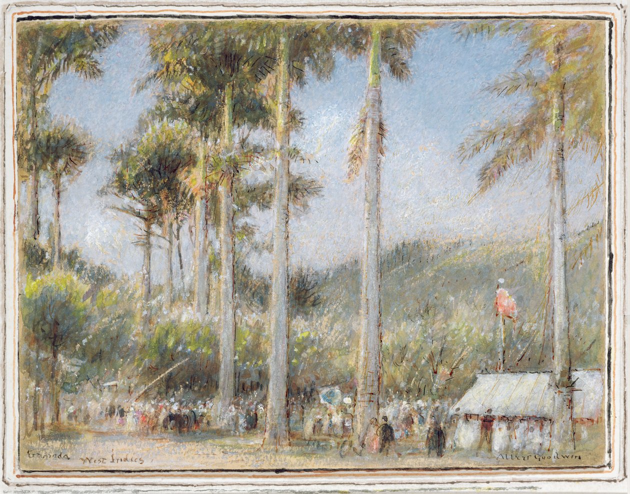 Huonekalut ja erilaiset esineet 1100- ja 1300-luvuilta tekijältä Albert Goodwin