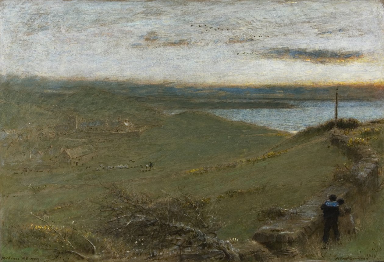 Mortehoe, Pohjois-Devon tekijältä Albert Goodwin
