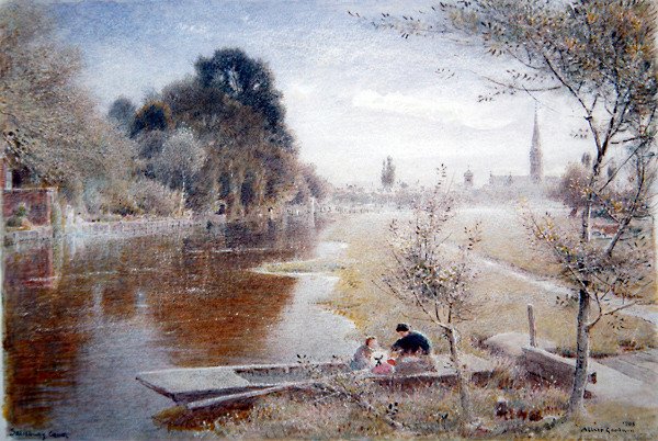 Salisburyn kanava tekijältä Albert Goodwin
