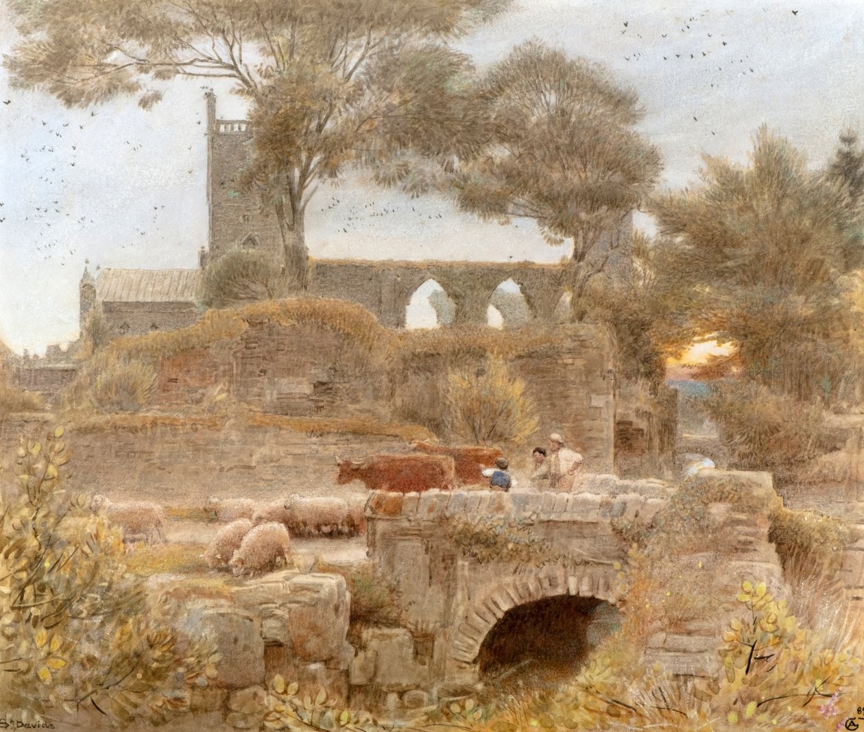 St Davids tekijältä Albert Goodwin