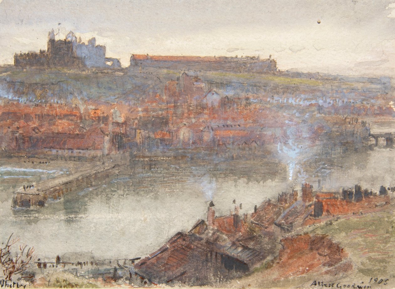 Whitby tekijältä Albert Goodwin
