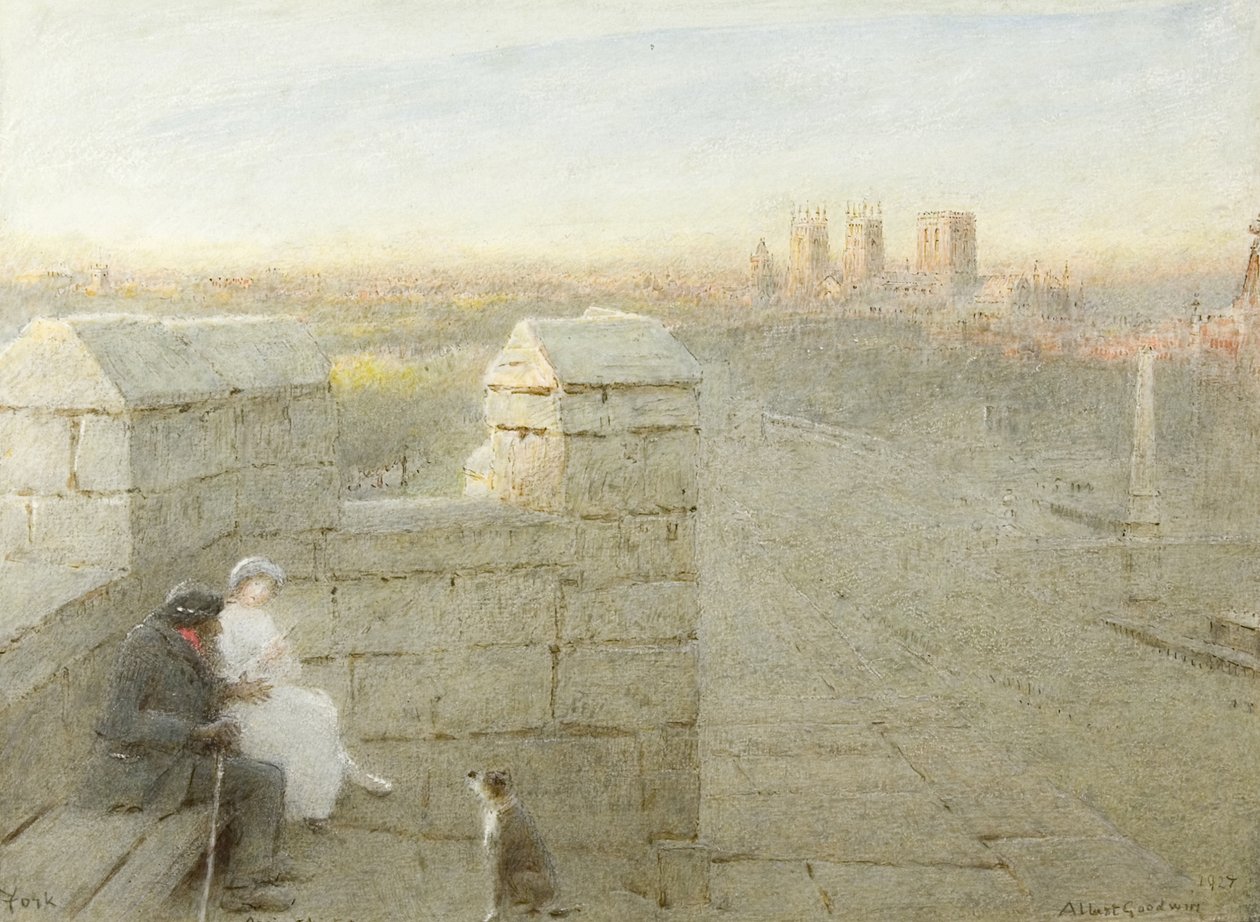 York, muinainen historia tekijältä Albert Goodwin
