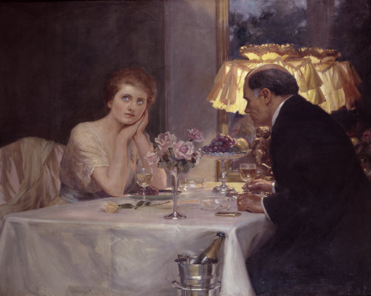 Ehdotus (öljy kankaalle) tekijältä Albert Henry Collings
