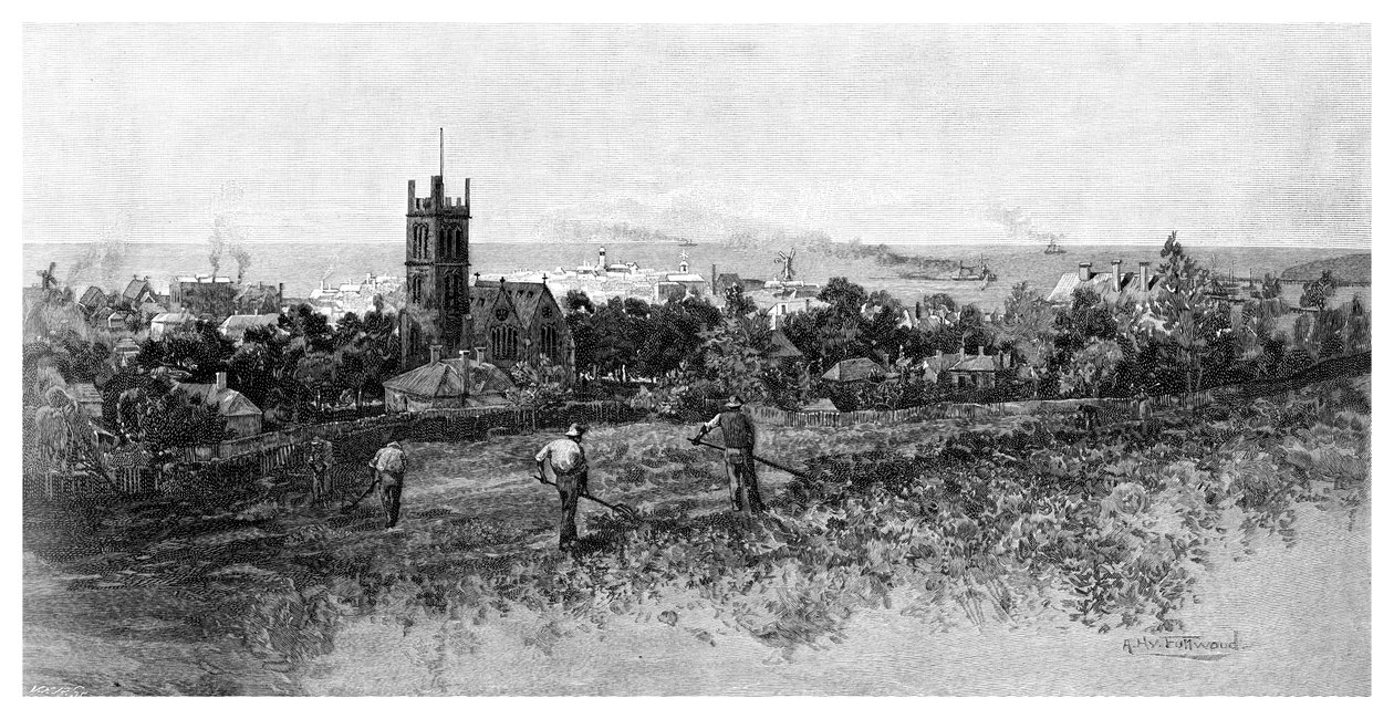 Warrnambool, 1886. tekijältä Albert Henry Fullwood
