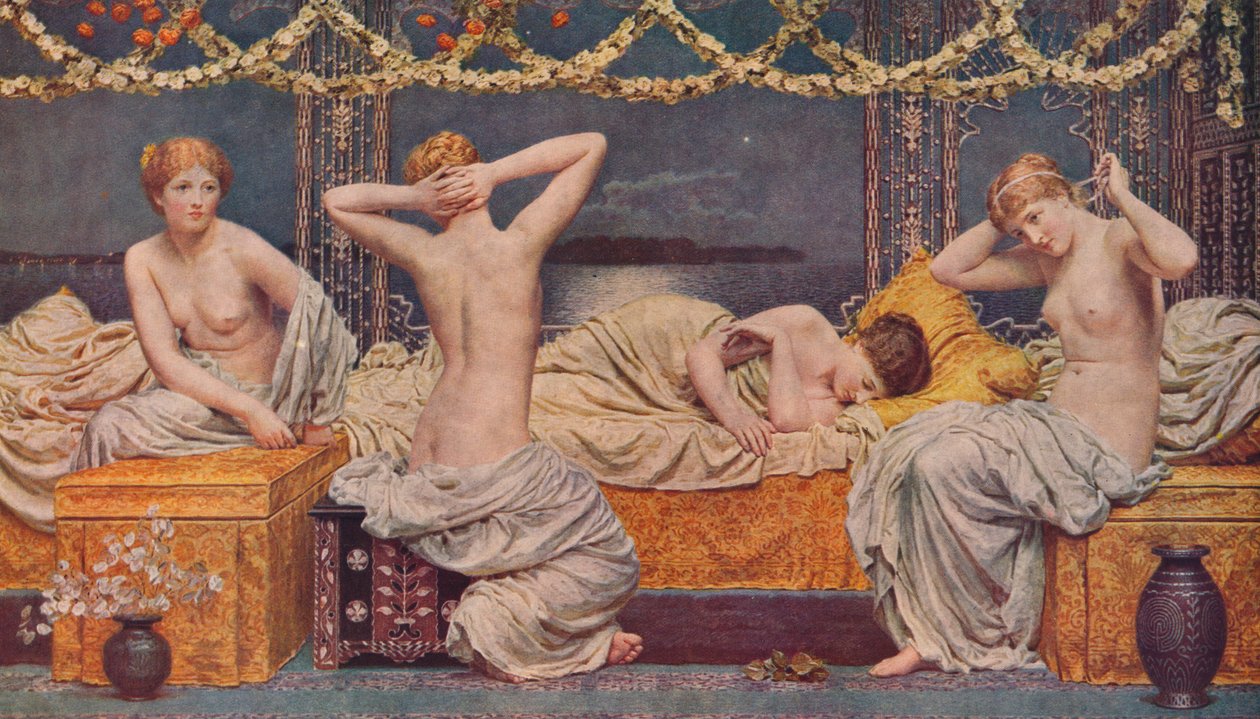 Kesäyö, 1890, 1938 tekijältä Albert Joseph Moore