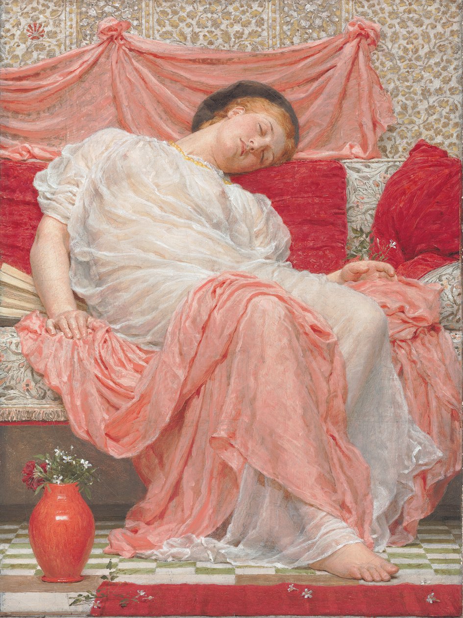 Jasmiini (öljy kankaalle) tekijältä Albert Joseph Moore