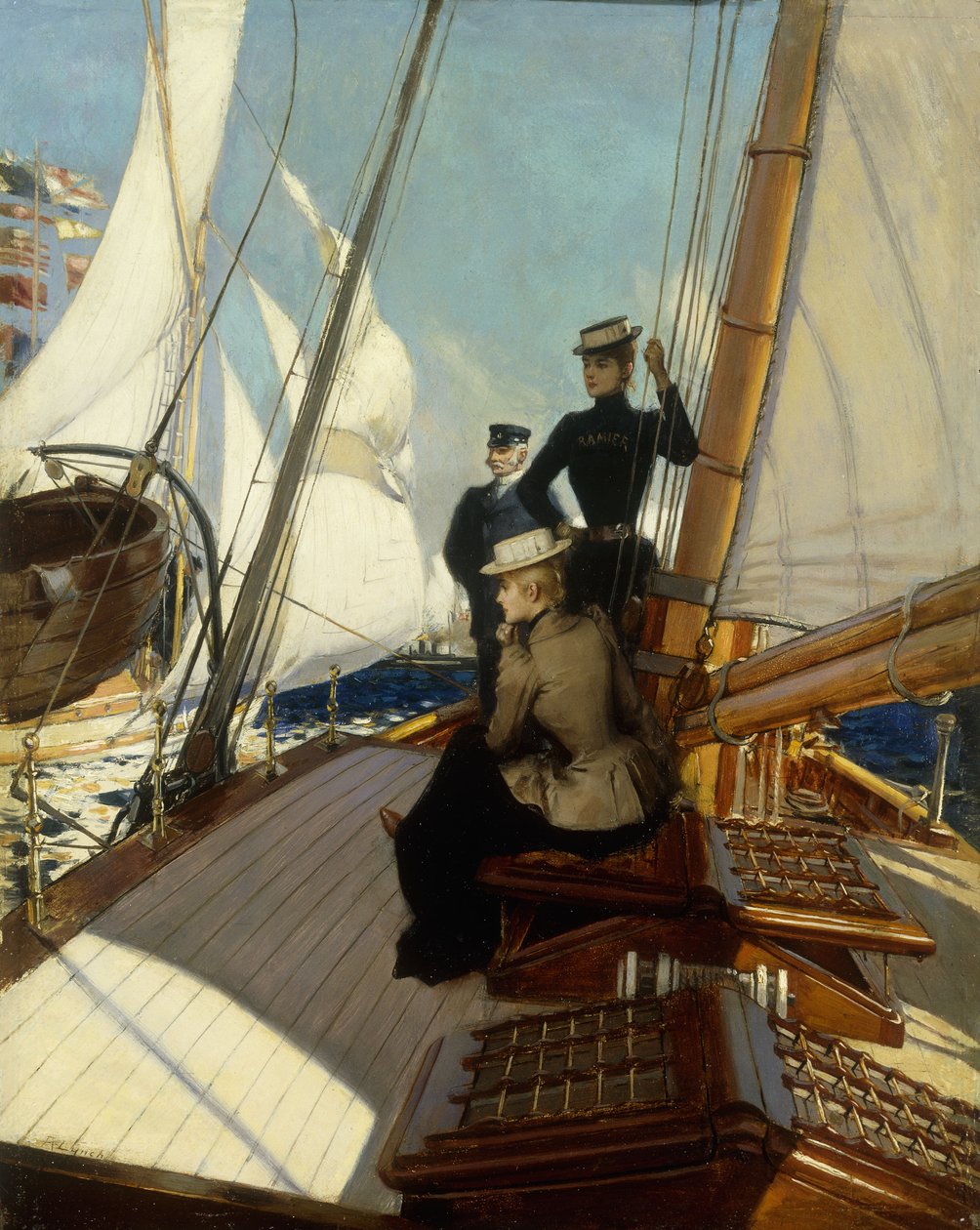 Iltapäivä merellä tekijältä Albert Lynch