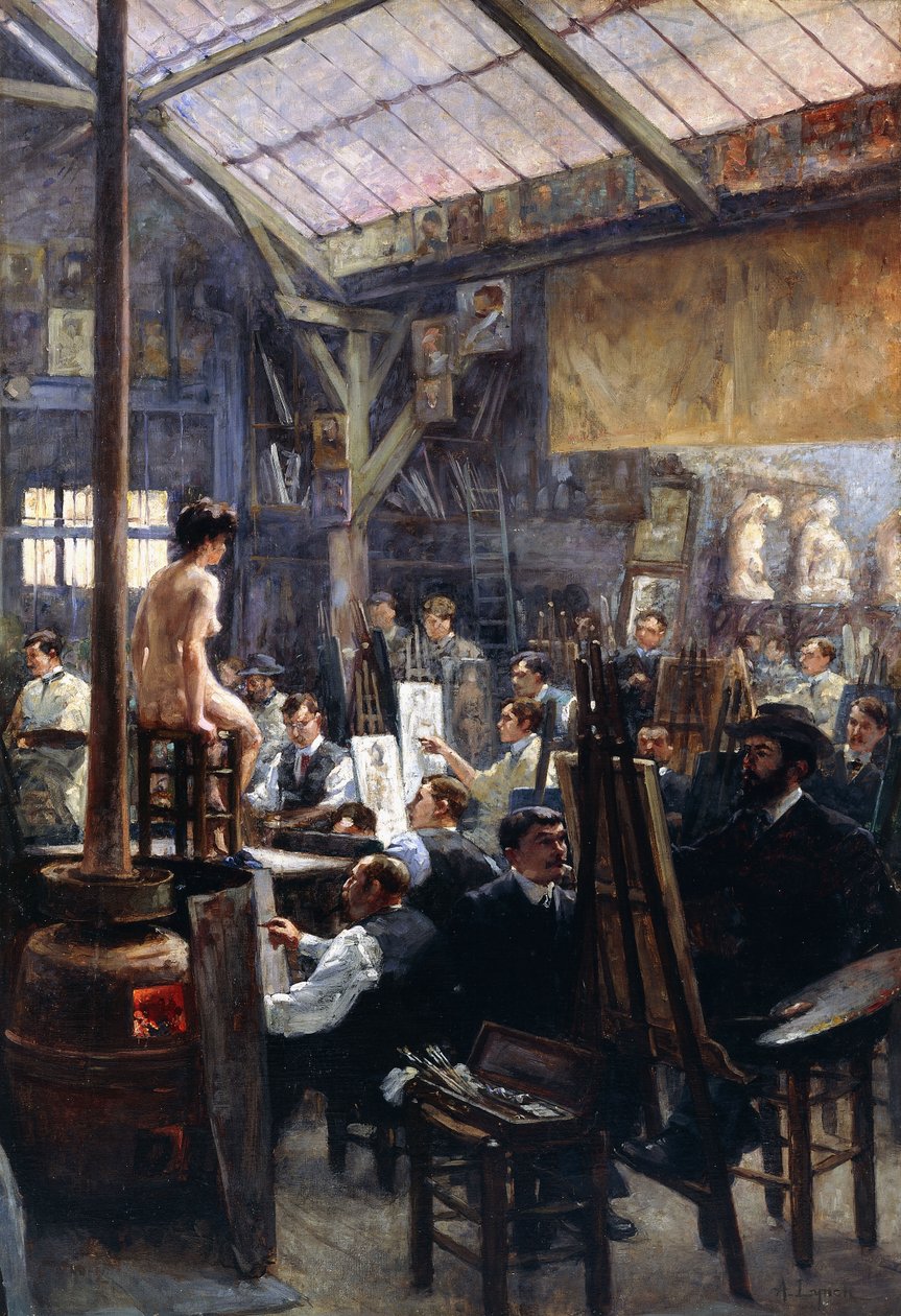 Studiossa, tekijältä Albert Lynch