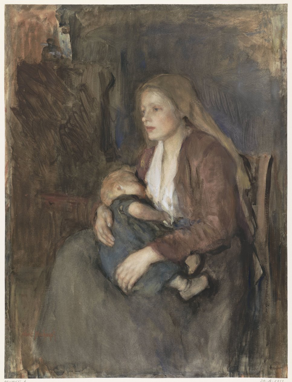 pohjoismainen madonna tekijältä Albert  Neuhuys