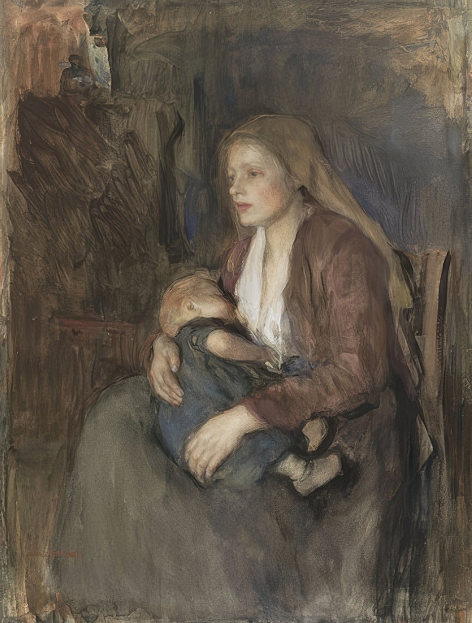 Pohjoismainen Madonna tekijältä Albert Neuhuys