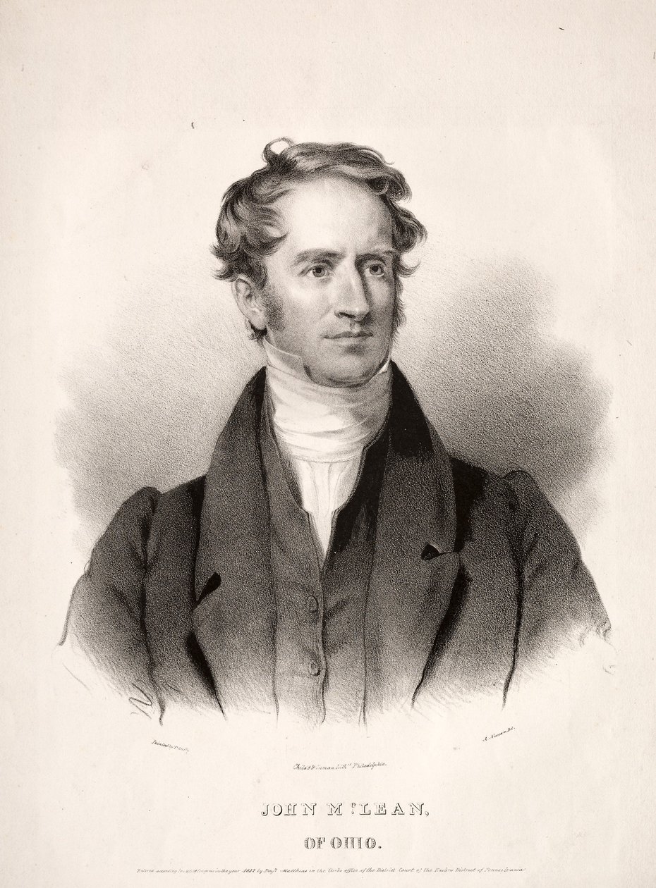 John McLean Ohiosta, 1832. tekijältä Albert Newsam