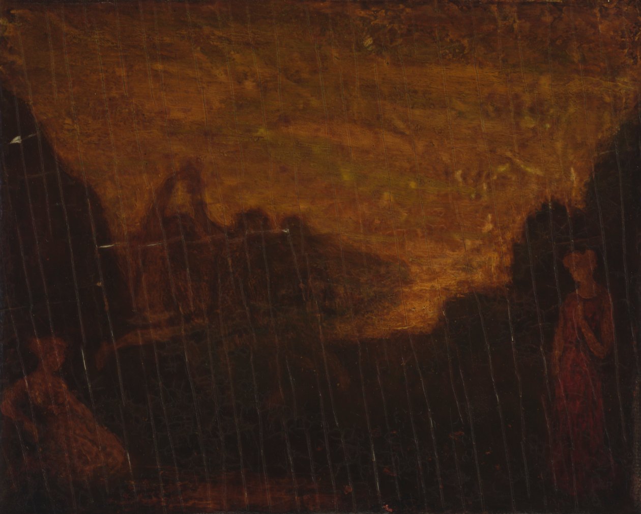 Dance of the Wood Nymphs, n.d. tekijältä Albert Pinkham Ryder