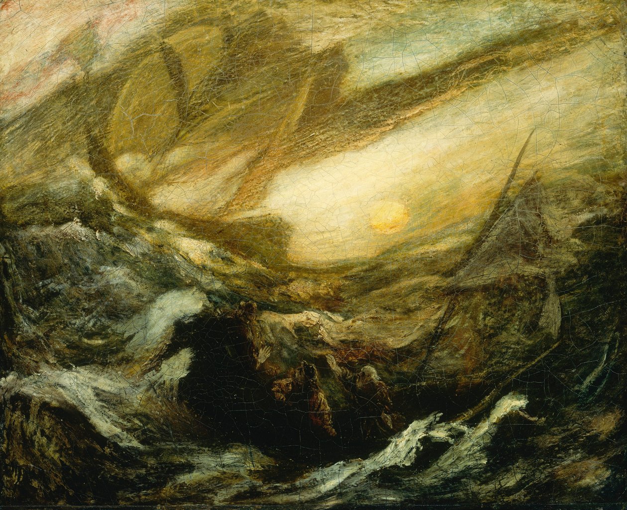 Lentävä hollantilainen tekijältä Albert Pinkham Ryder