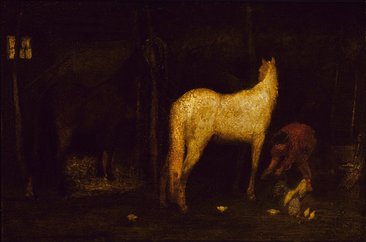 Tallissa ennen vuotta 1911. tekijältä Albert Pinkham Ryder