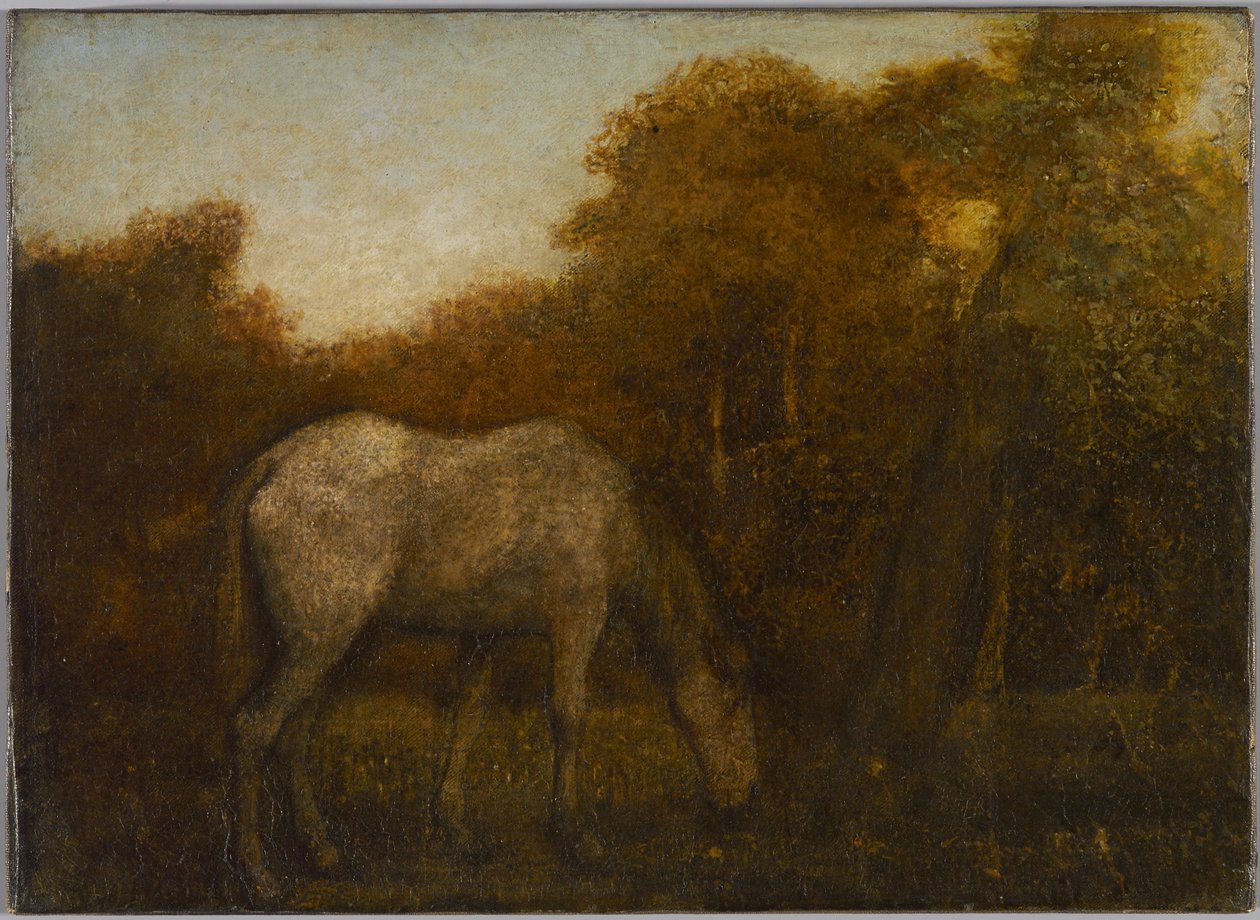 Huonekalut ja erilaiset esineet 1100- ja 1300-luvuilta tekijältä Albert Pinkham Ryder