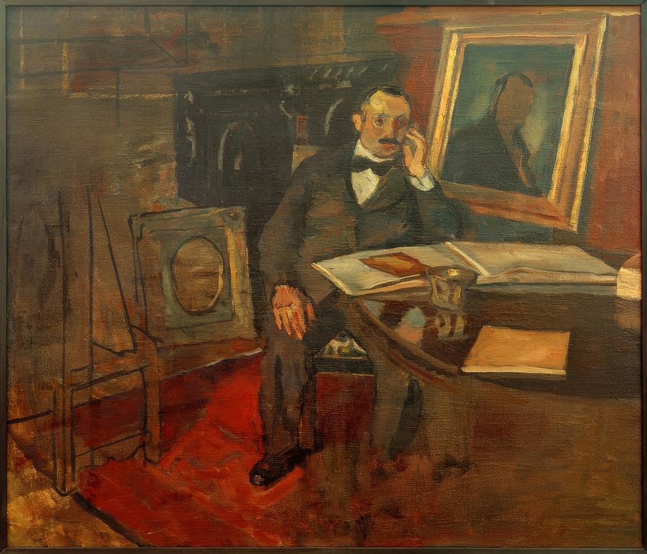 Ludwig Löb Pragerin muotokuva tekijältä Albert Weisgerber