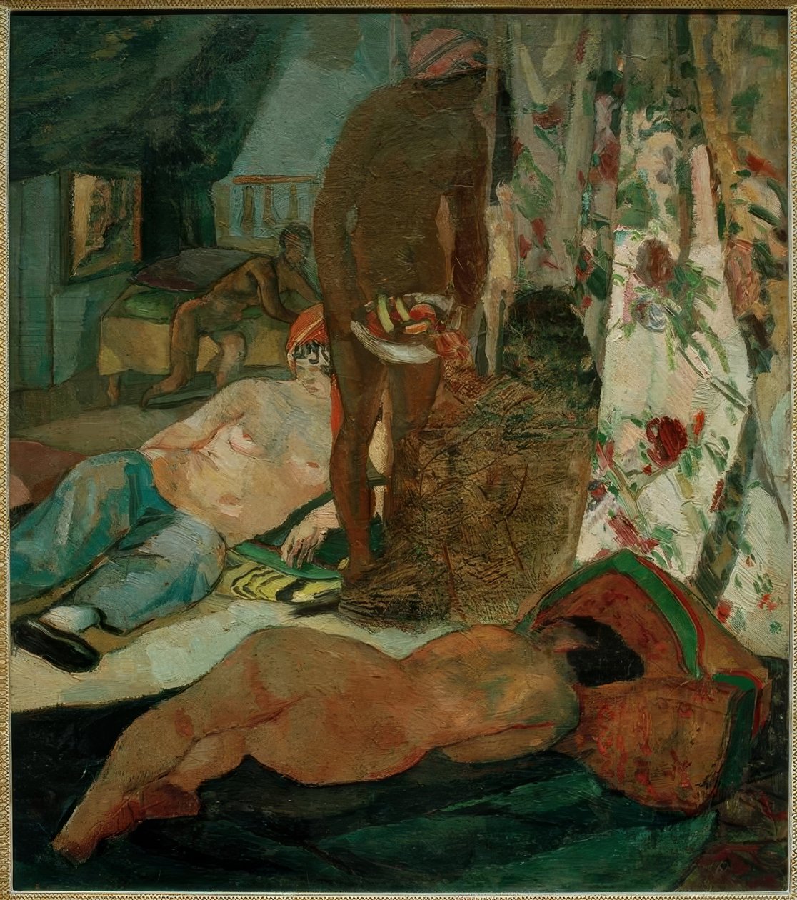 Haremsszene tekijältä Albert Weisgerber