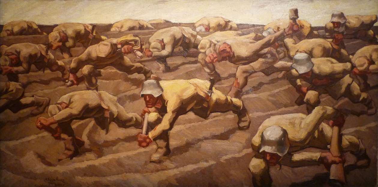 Nordfrankreich, 1917 tekijältä Albin Egger Lienz