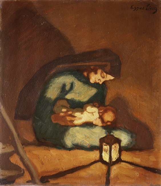 madonna tekijältä Albin Egger Lienz