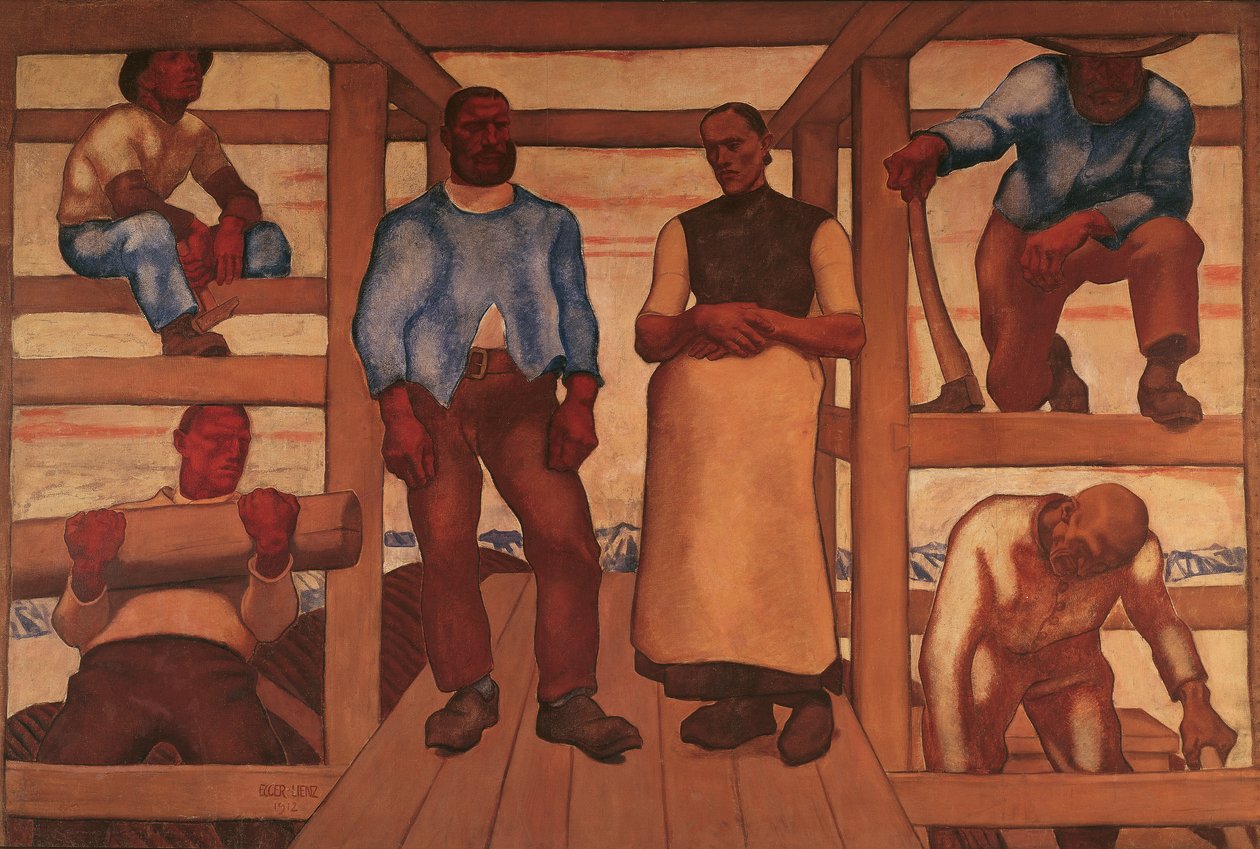 Elävät tekijältä Albin Egger Lienz