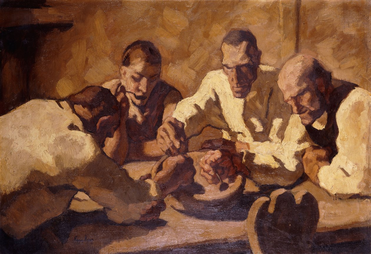 Ateria tekijältä Albin Egger Lienz