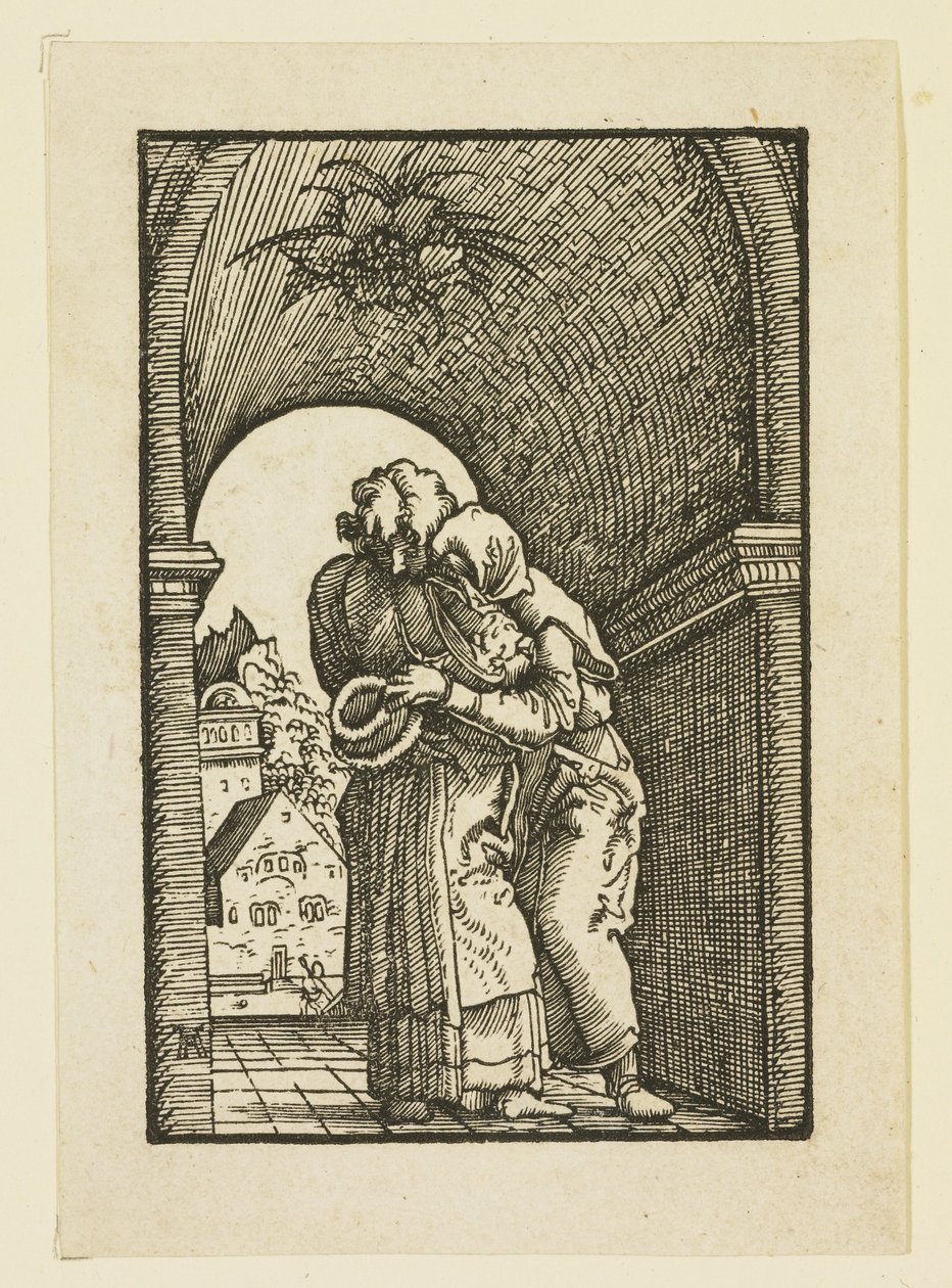 Joachim halaa Pyhää Annaa tekijältä Albrecht Altdorfer