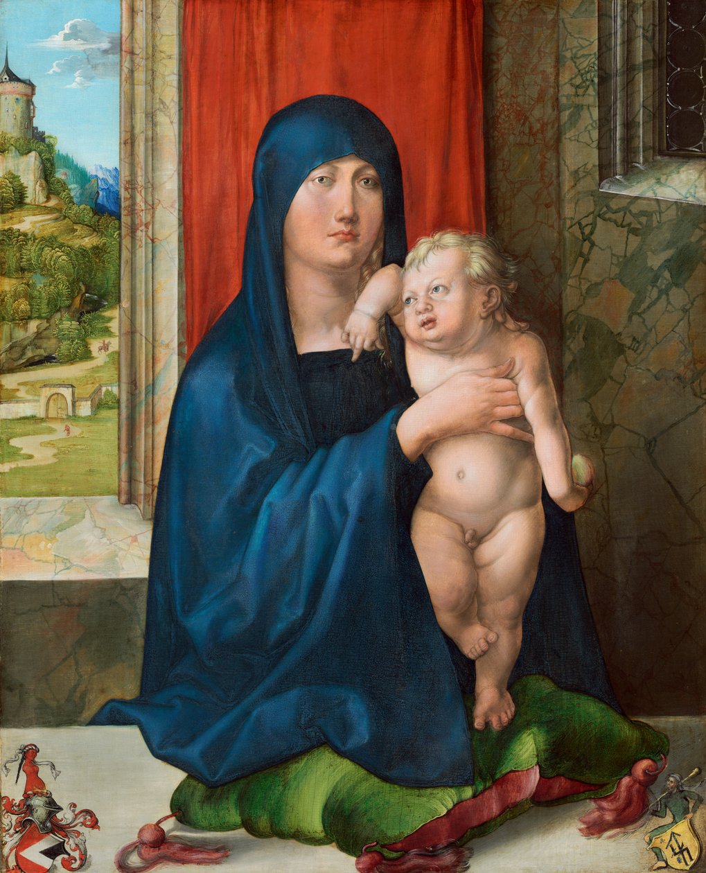 Madonna ja lapsi (Haller Madonna) tekijältä Albrecht Dürer