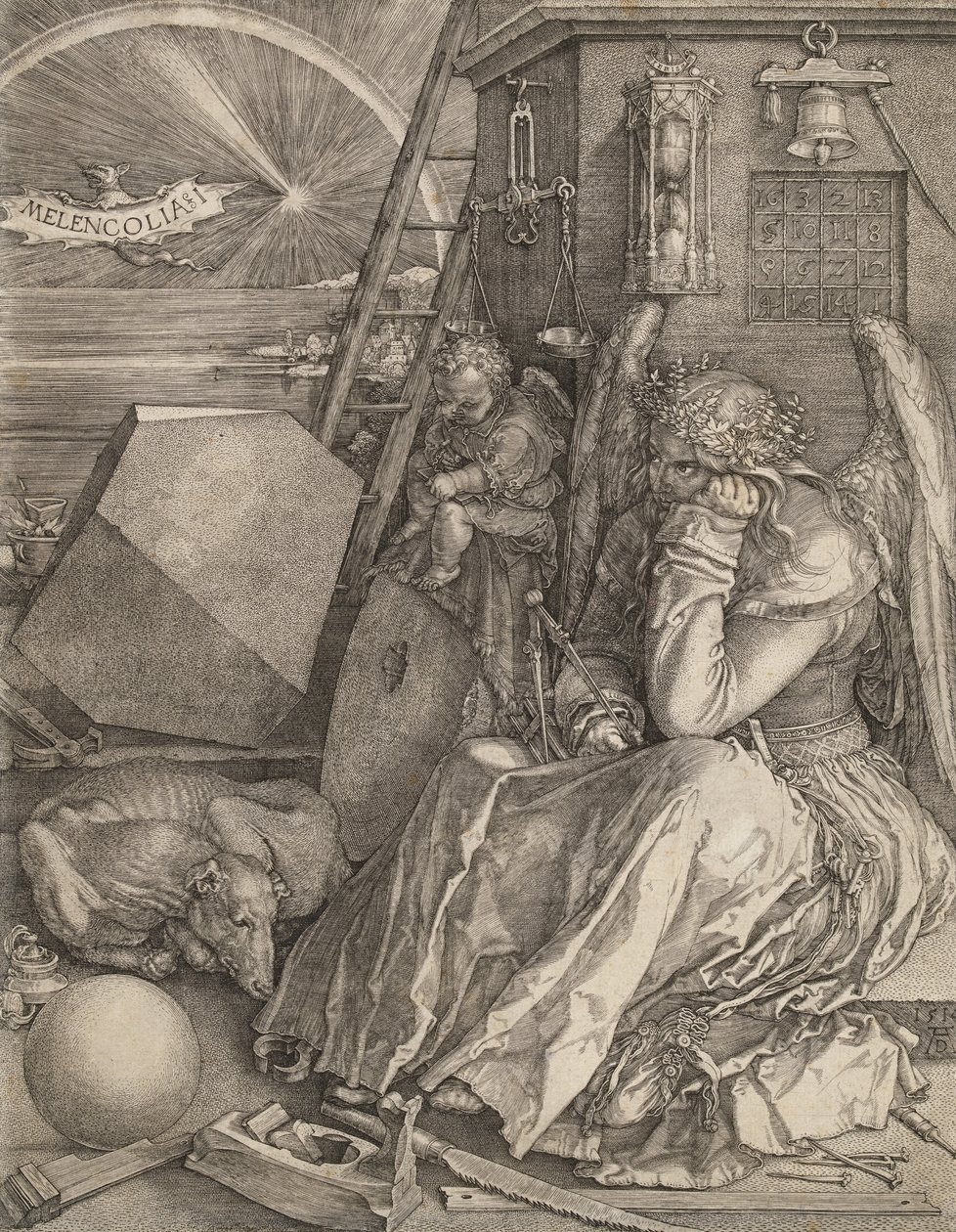 Melencolia I. tekijältä Albrecht Dürer