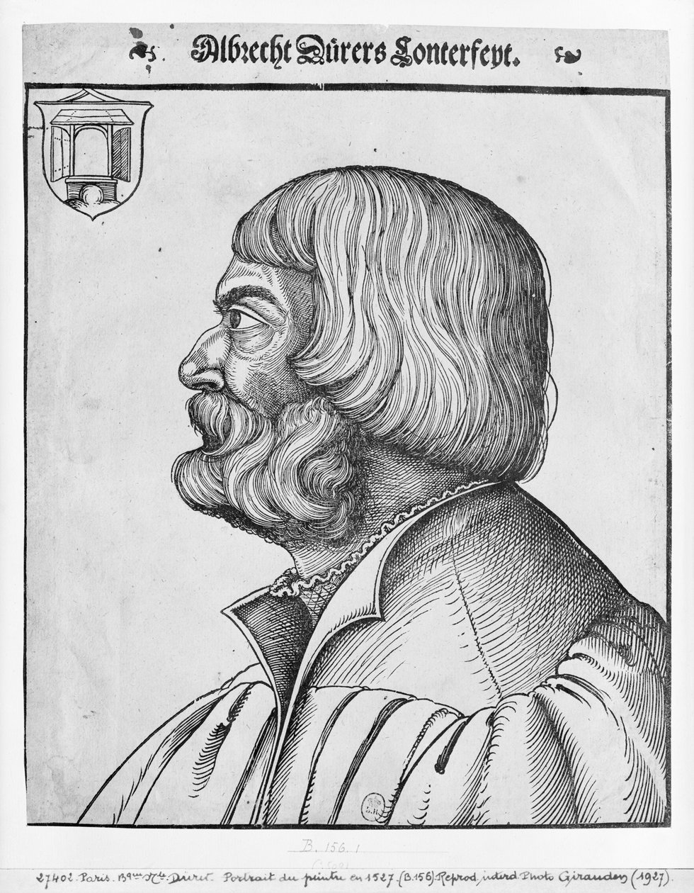 Omakuva, 1527 tekijältä Albrecht Dürer