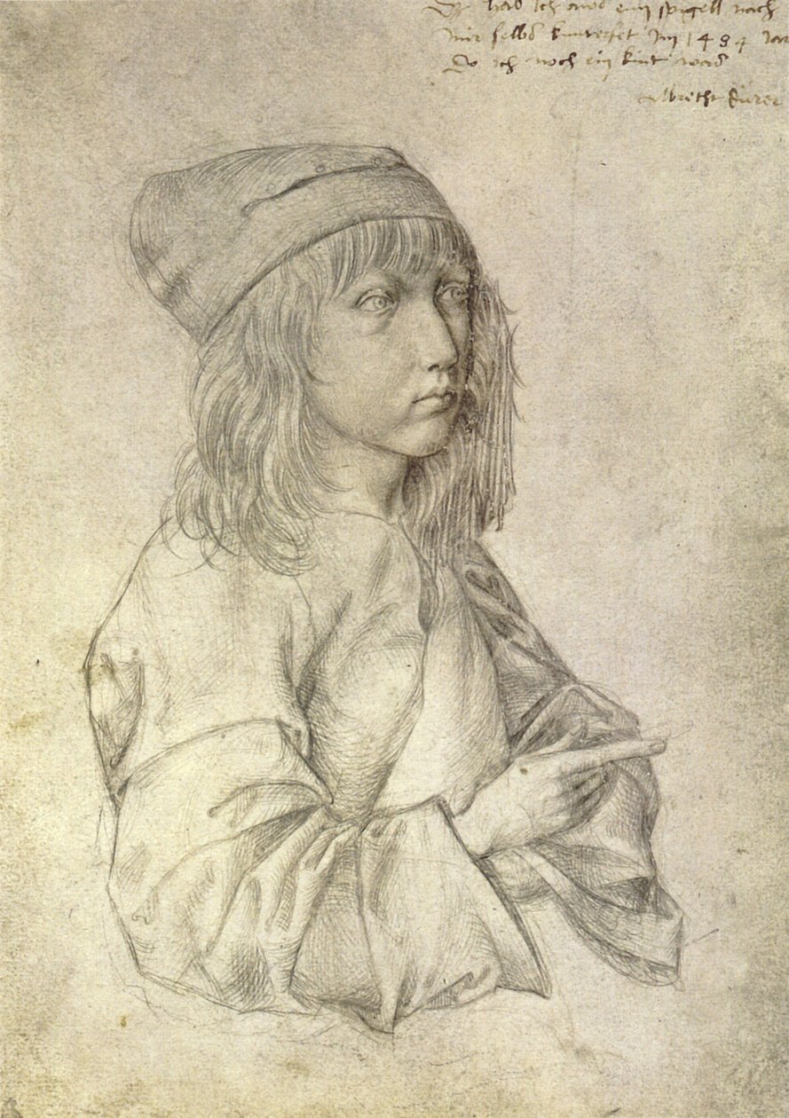 Omakuva 13-vuotiaana tekijältä Albrecht Dürer