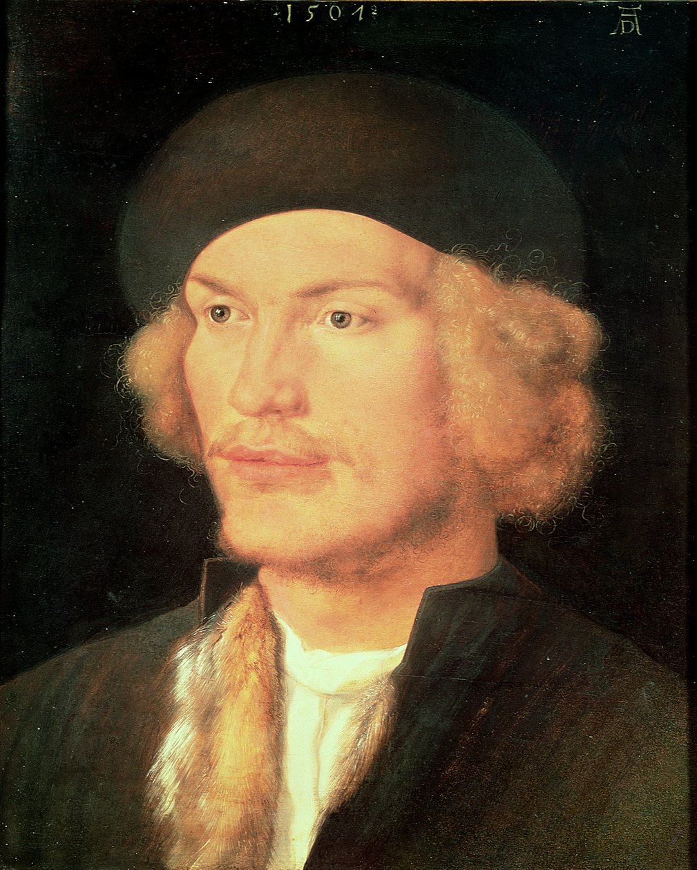 Nuori mies, 1507 tekijältä Albrecht Dürer