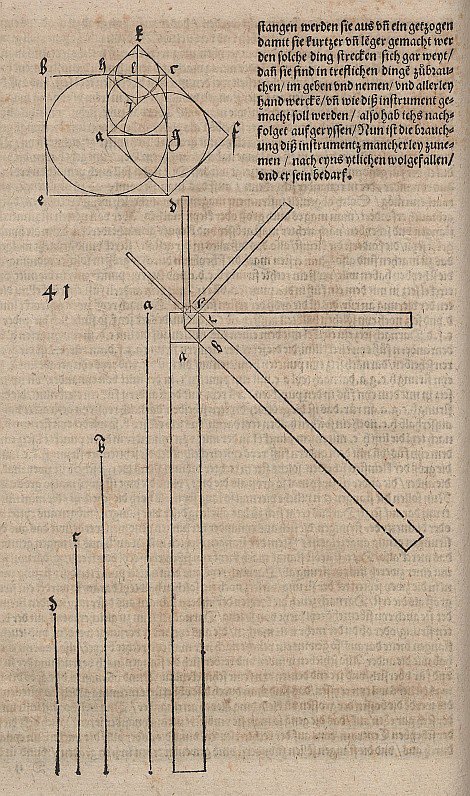 Zeicheninstrumentti tekijältä Albrecht Dürer