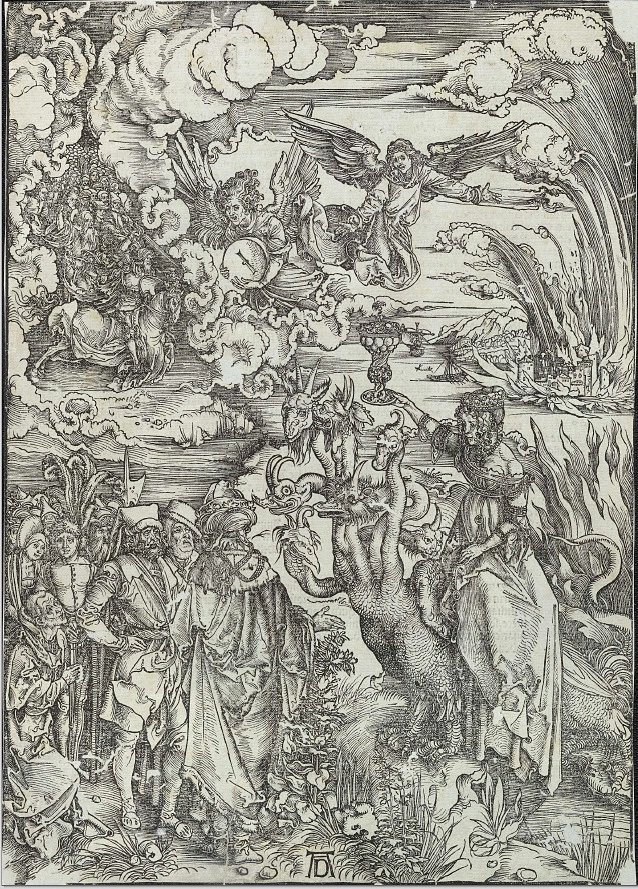 Babylonin huora tekijältä Albrecht Dürer