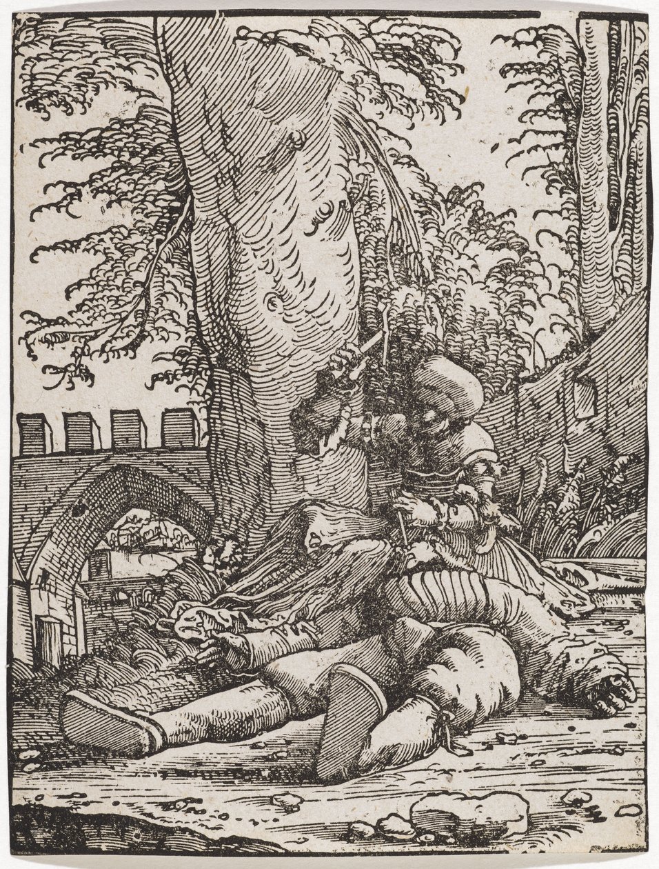 Jael tappaa Siseran, n. 1523. tekijältä Albrecht Altdorfer
