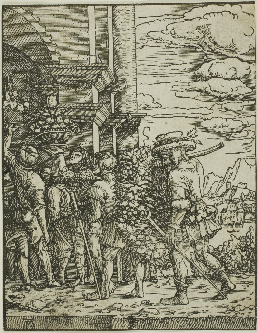 Joshua ja Caleb tekijältä Albrecht Altdorfer