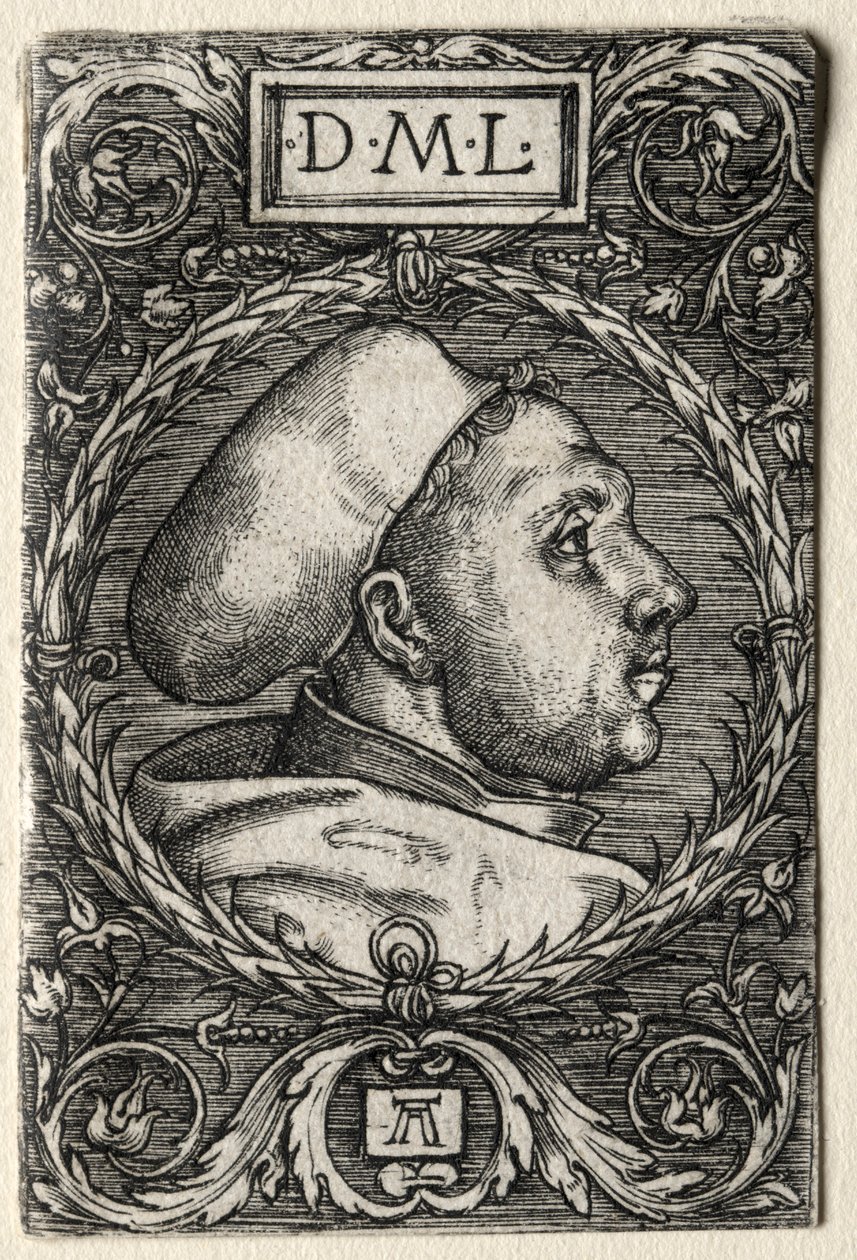 Martti Luther, n. 1525. tekijältä Albrecht Altdorfer