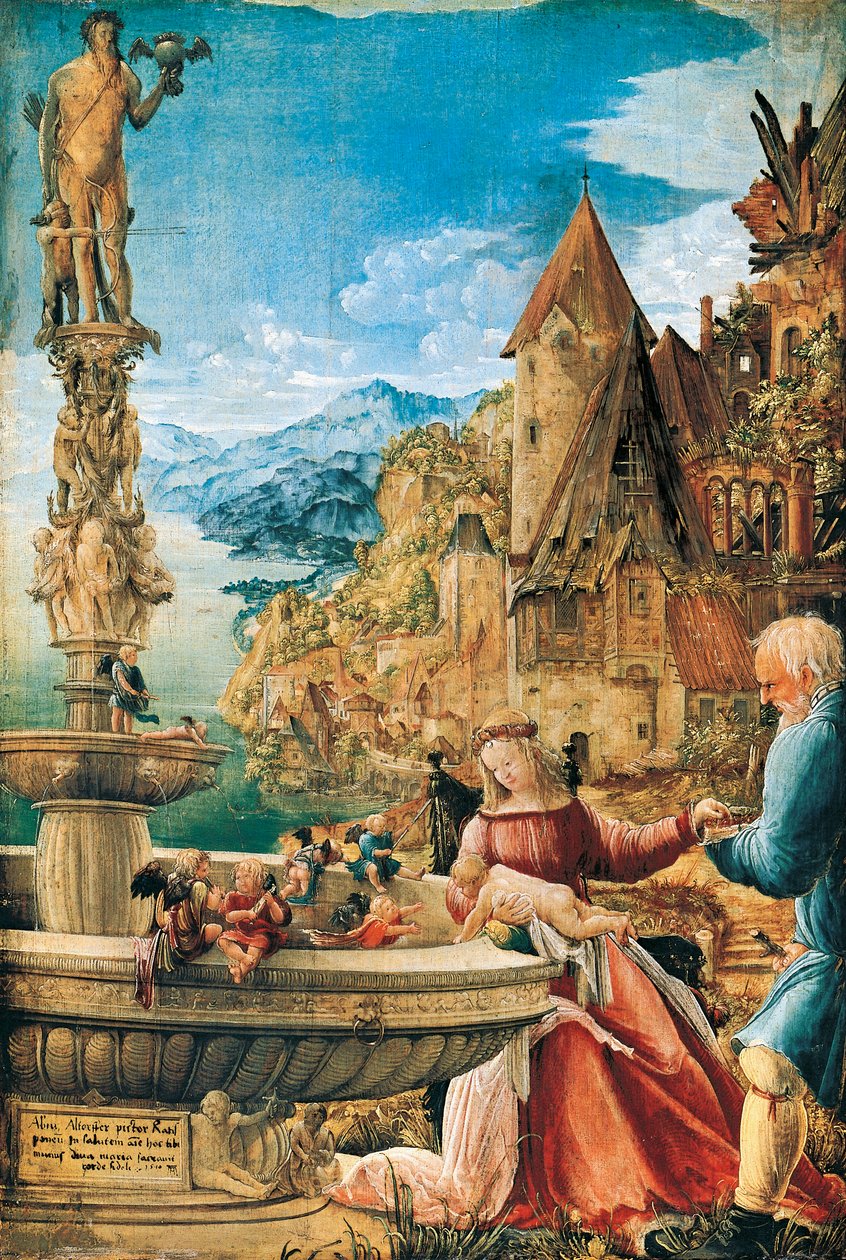 Lepää lennolla Egyptiin tekijältä Albrecht Altdorfer