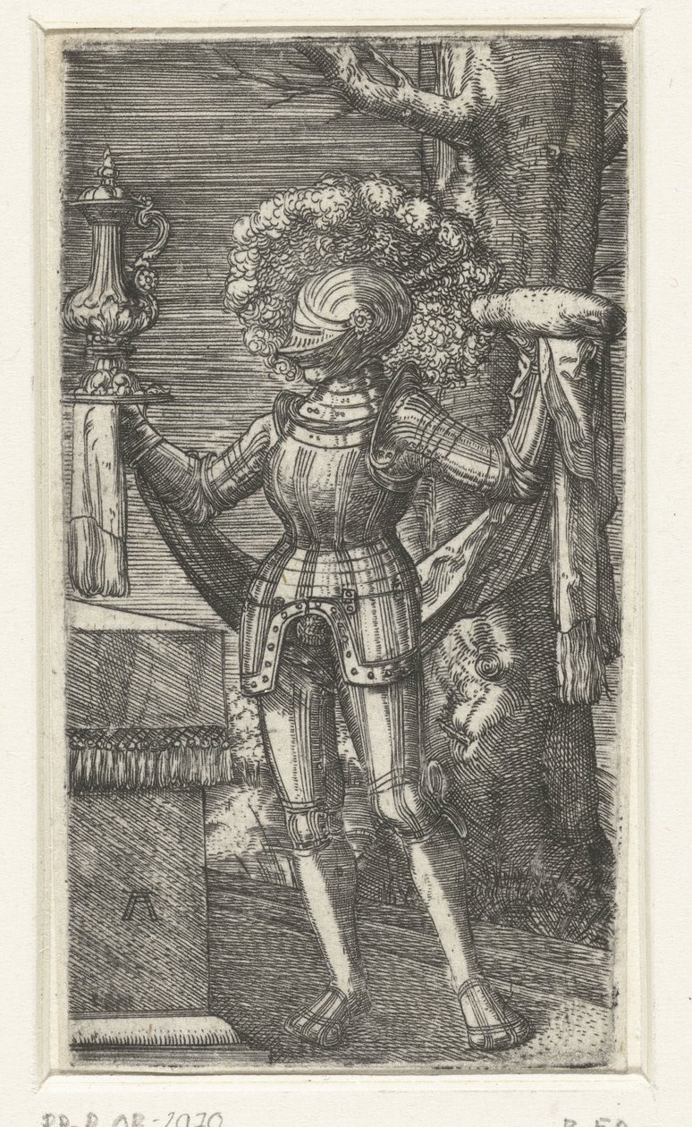 Ritari viinin ja leivän kanssa tekijältä Albrecht Altdorfer