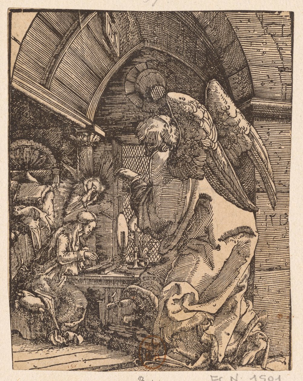 Ilmoitus, 1513. tekijältä Albrecht Altdorfer
