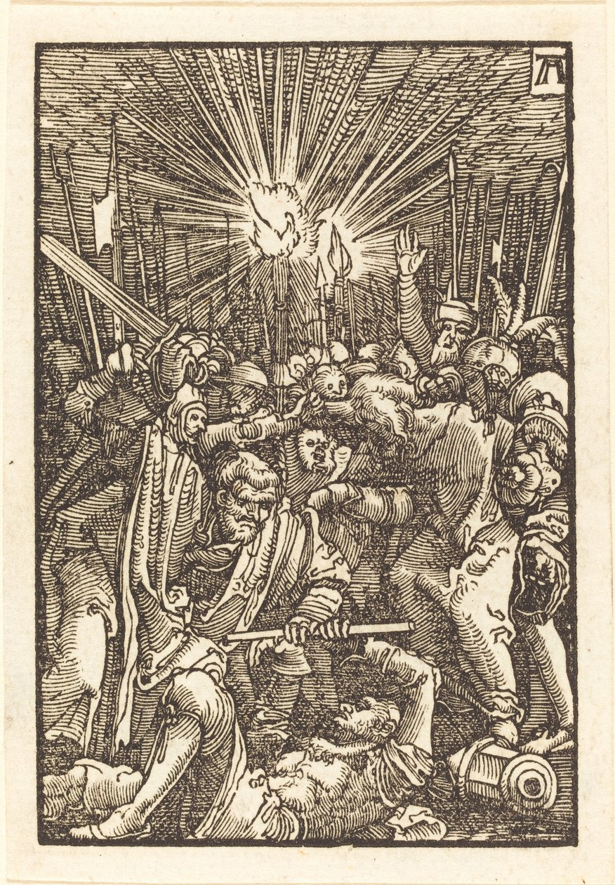 Kristuksen pettäminen tekijältä Albrecht Altdorfer