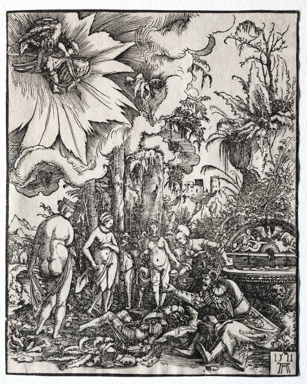Pariisin tuomio tekijältä Albrecht Altdorfer