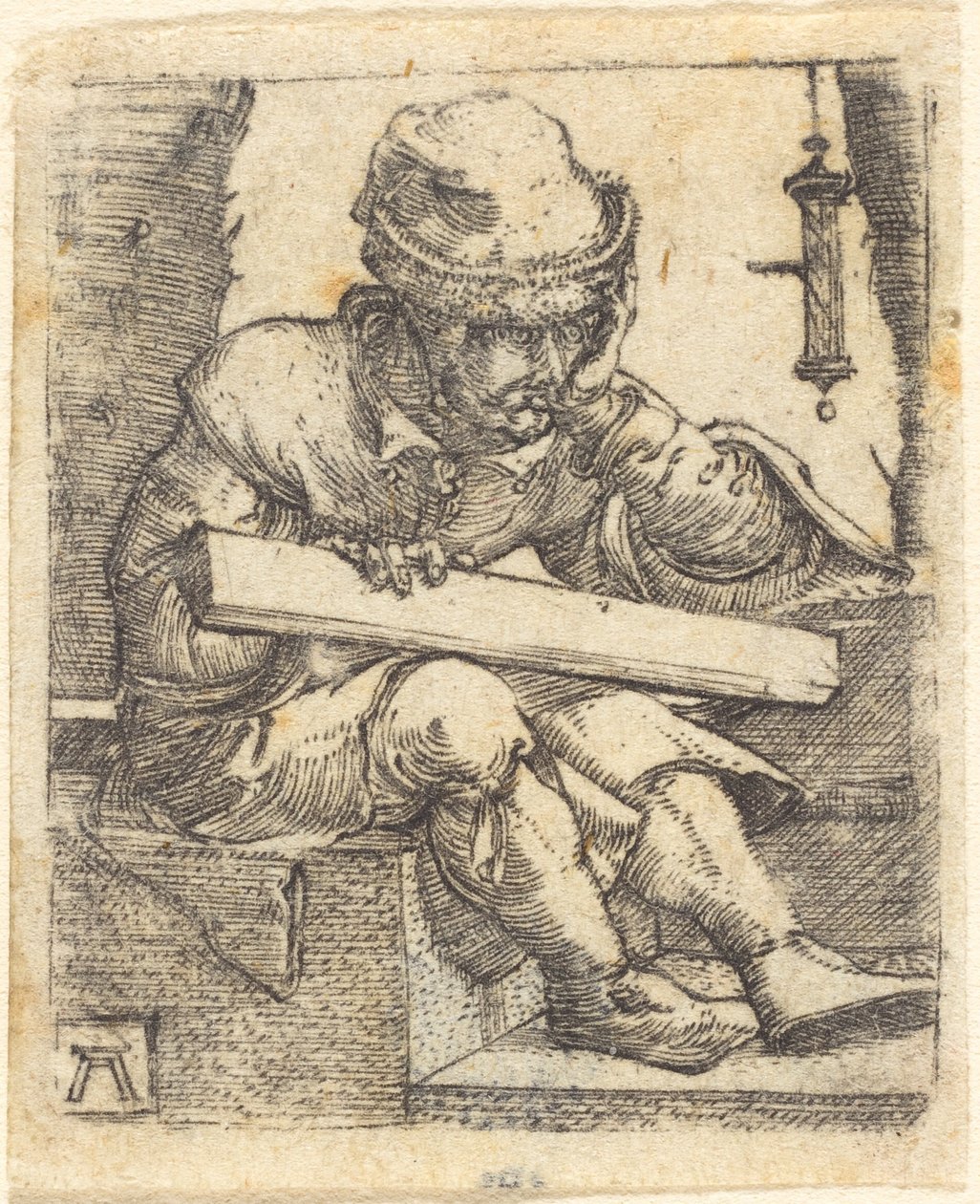 Mietteliäs puuseppä tekijältä Albrecht Altdorfer