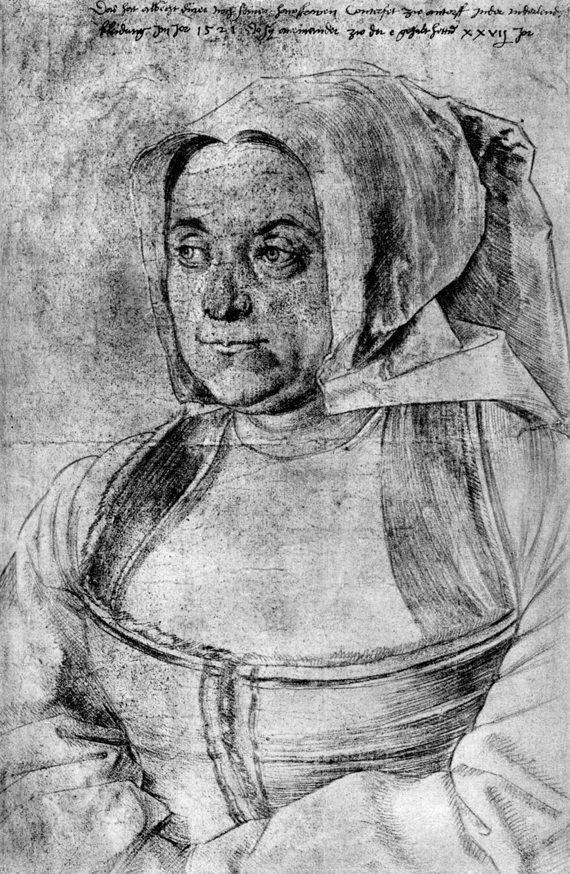 Agnes Durer, 1521, 1936 tekijältä Albrecht Dürer