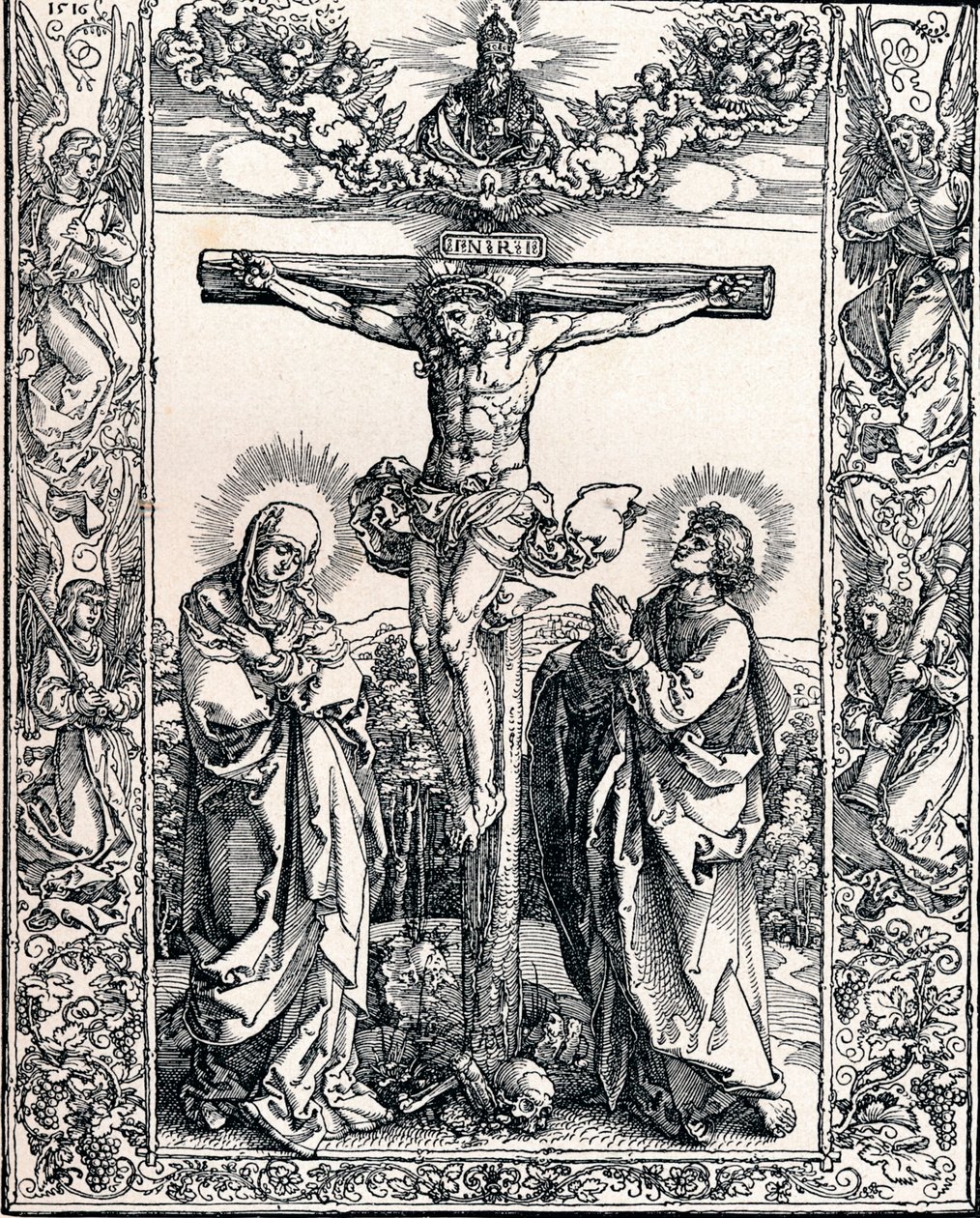Kristus ristillä, 1516 1906 tekijältä Albrecht Dürer