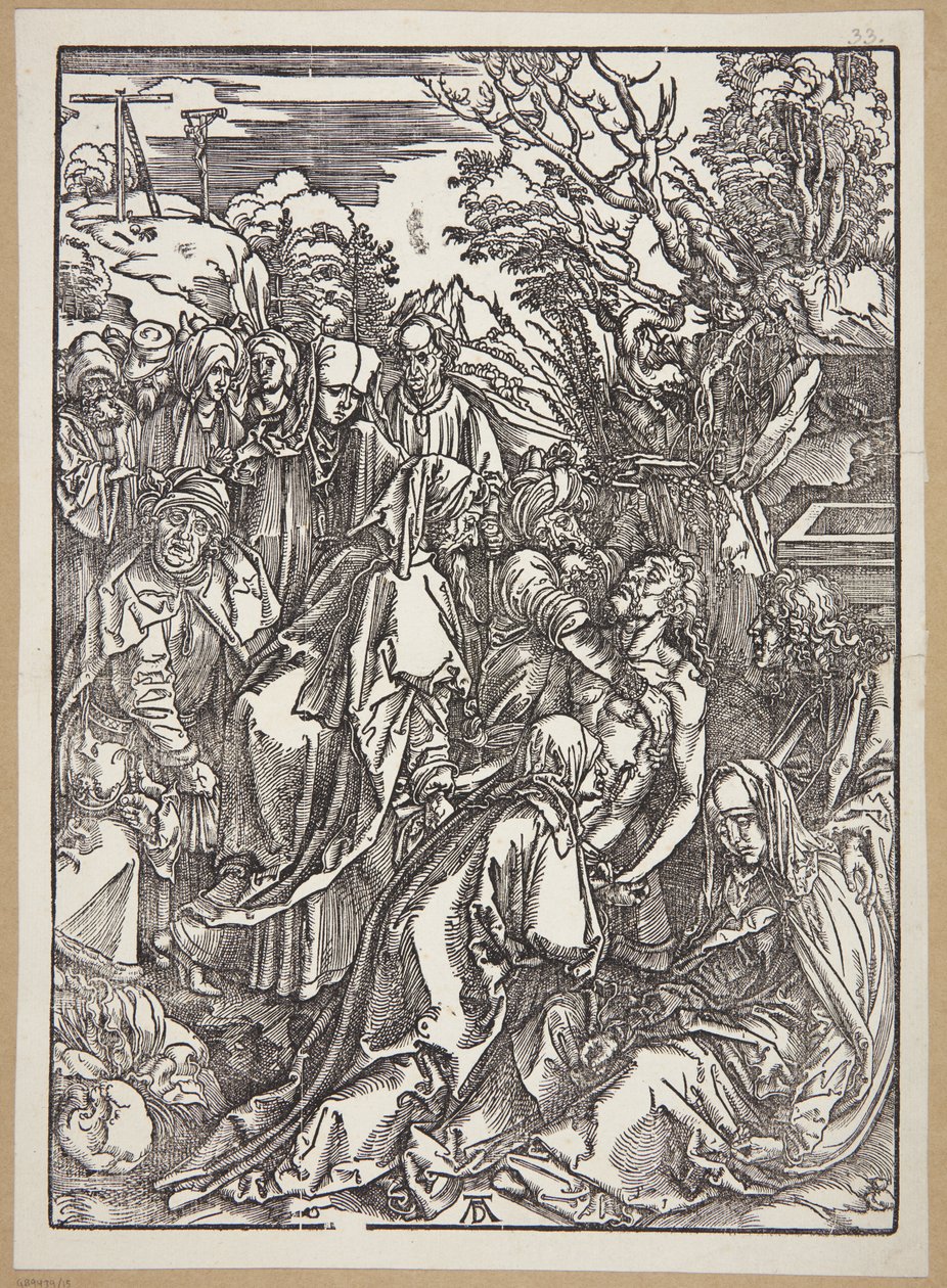 Kristuksen laskeutuminen tekijältä Albrecht Dürer