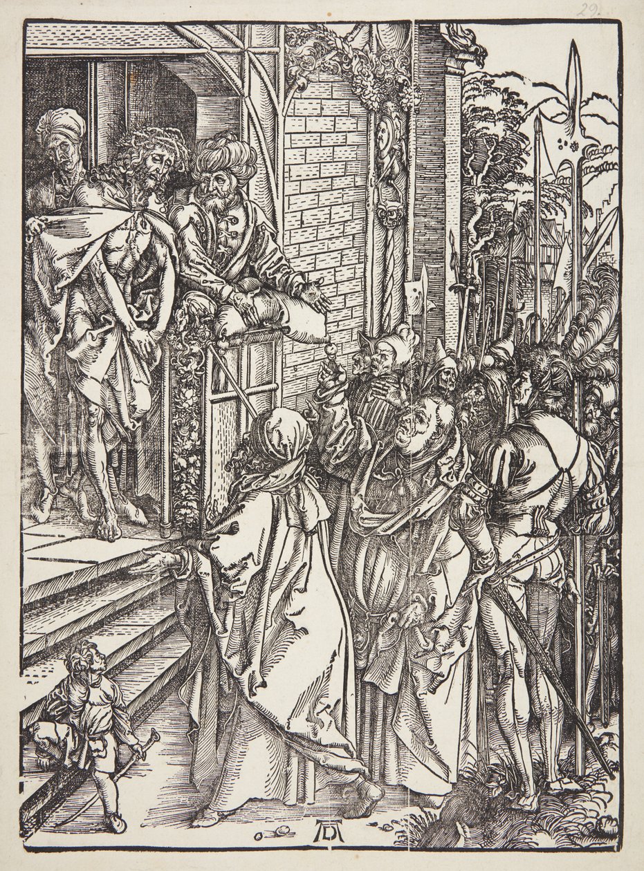 Ecce Homo - Kristuksen esittely tekijältä Albrecht Dürer