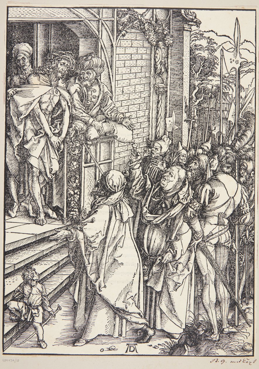 Ecce Homo - Kristuksen esittely tekijältä Albrecht Dürer