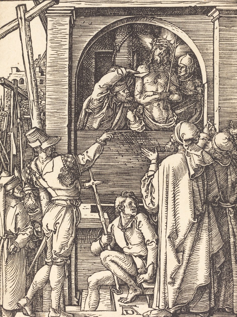 Ecce Homo, luultavasti c. 15091510. tekijältä Albrecht Dürer